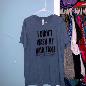 Bella+Canvas Light Blue t-shirt size Large